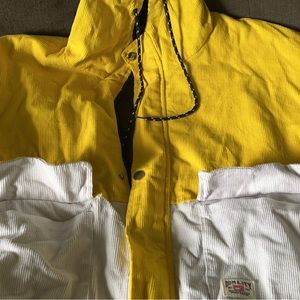 Colorful Zaful corduroy jacket.